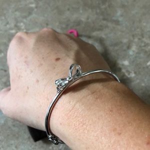 Brand new Kate Spade silver bow bracelet